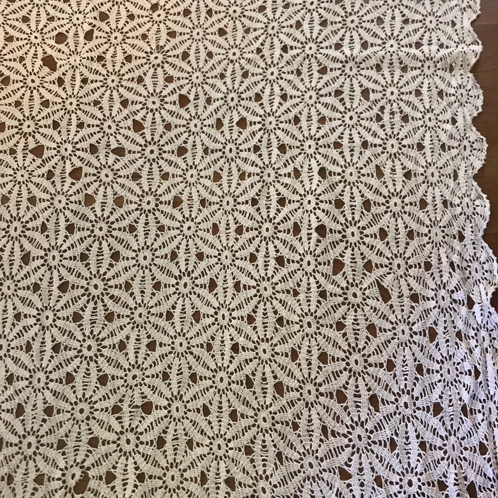 Vintage Handmade Crochet Blanket/Throw/Coverlet